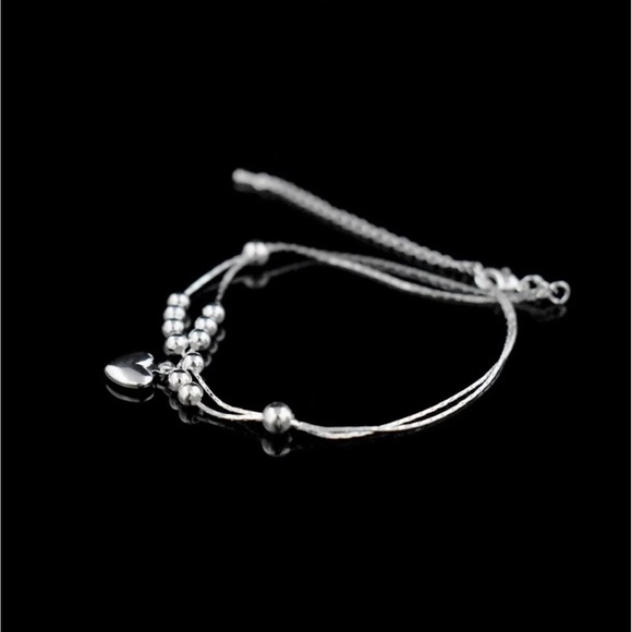 Foot Anklet 925 Sterling Silver Anklets Bracelet Chain For Women - Picture 4 of 10
